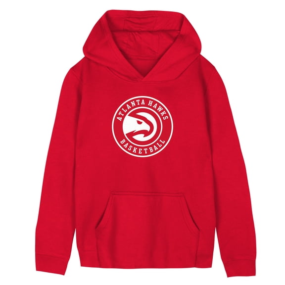 Preschool Outerstuff  Red Atlanta Hawks Primary Logo Hoodie