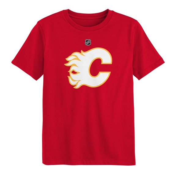 Preschool Outerstuff Red Calgary Flames Primary Logo T-Shirt