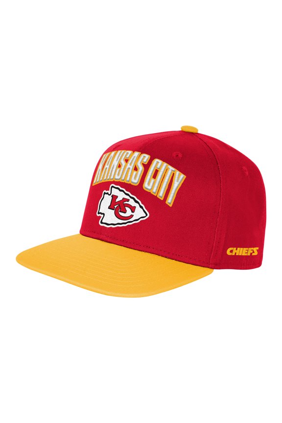Preschool Outerstuff Red Kansas City Chiefs Essentials Snapback Hat