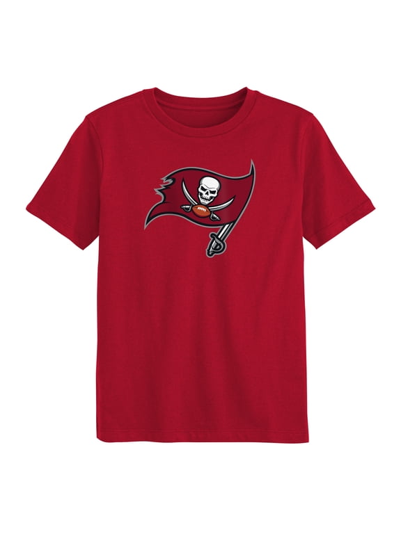 Preschool Outerstuff Red Tampa Bay Buccaneers Primary Logo T-Shirt