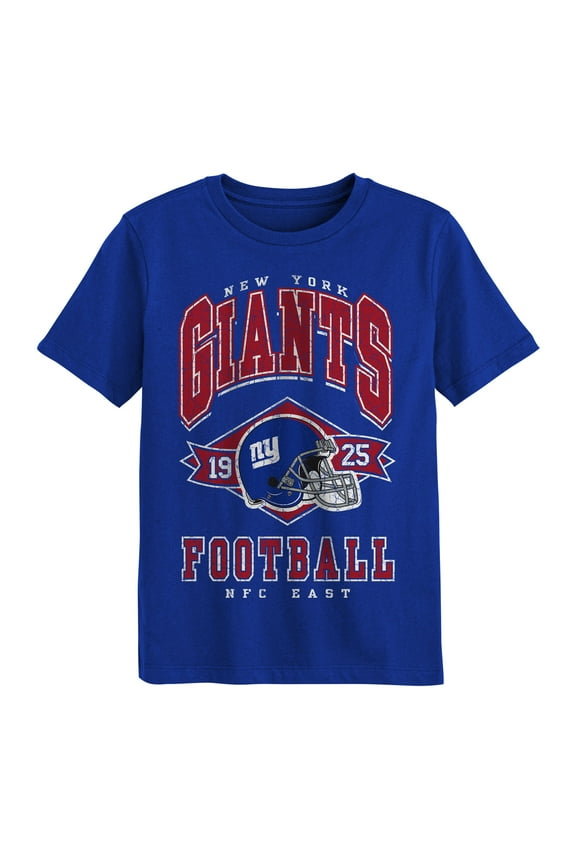 Preschool Outerstuff  Royal New York Giants Kick Off T-Shirt