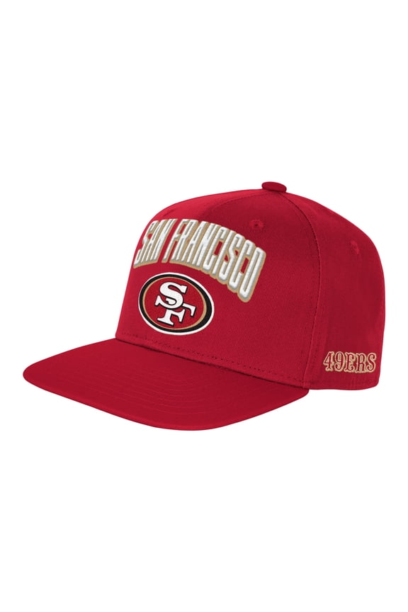 Preschool Outerstuff Scarlet San Francisco 49ers Essentials Snapback Hat