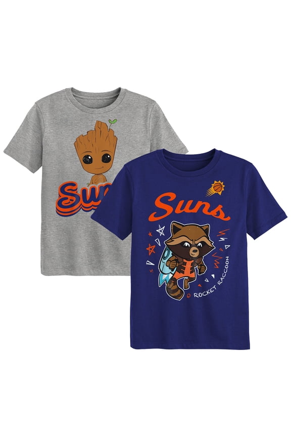 Preschool Phoenix Suns Two-Piece Guardians Of The Galaxy T-Shirt Set