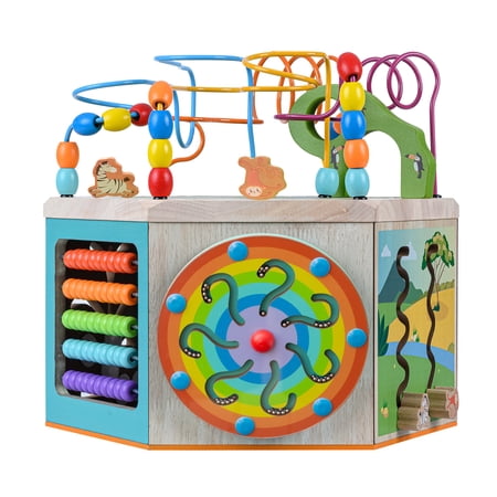 Preschool Play Lab 7-in-1 Activity Learning Octagon price history and forecast - Teamson Kids PS-T0005