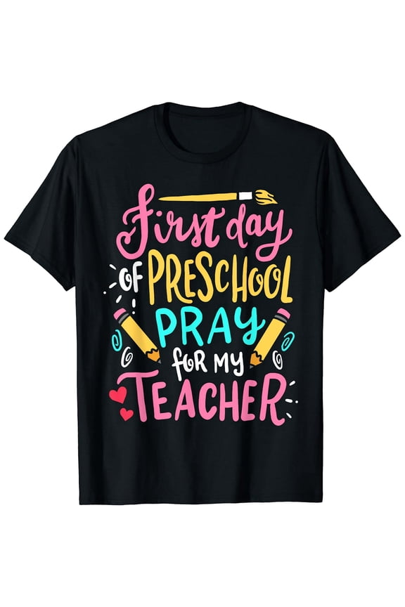 Preschool Pre K First Day of School Back to School T-Shirt