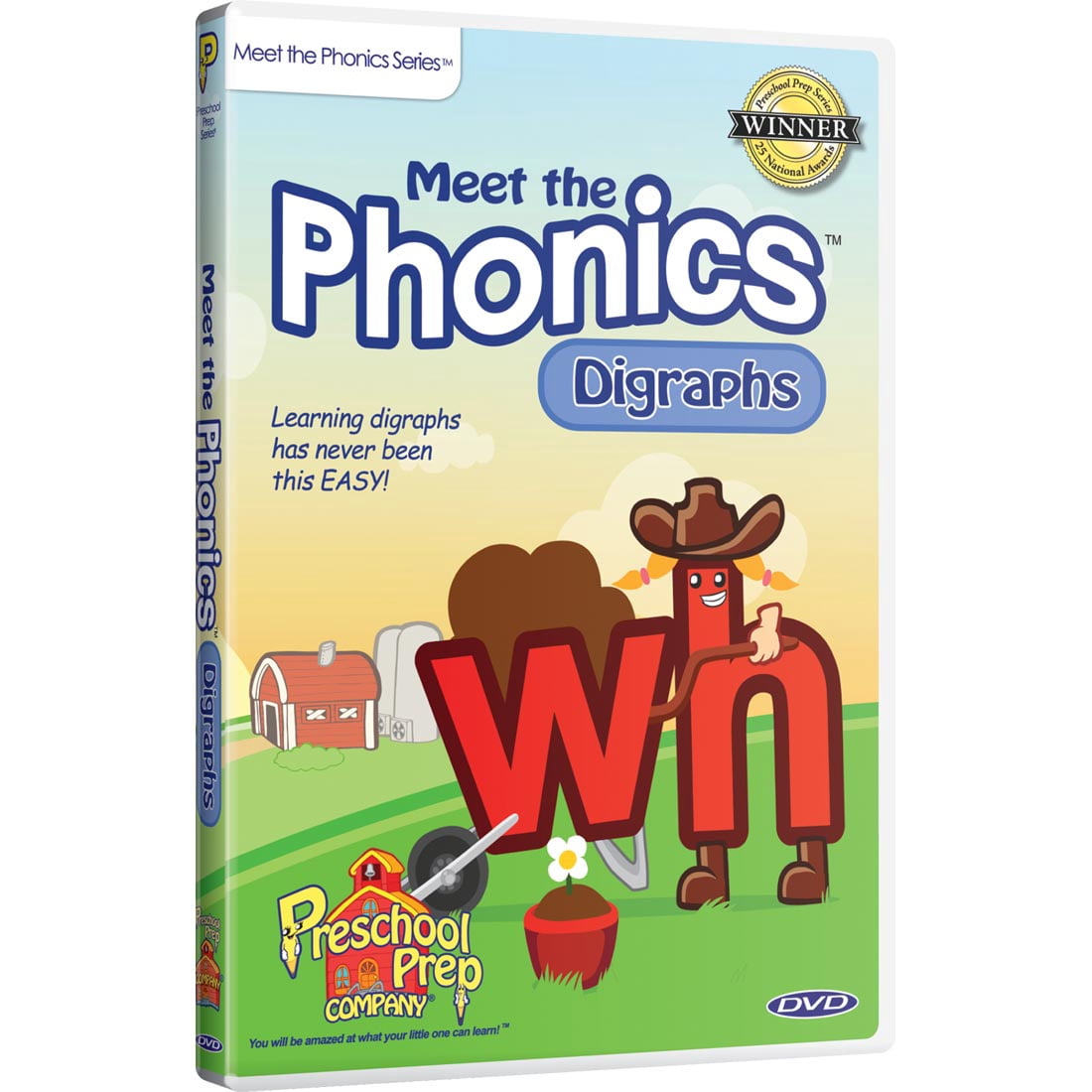 Meet The Phonics DVDs by Preschool Prep Company - Digraphs