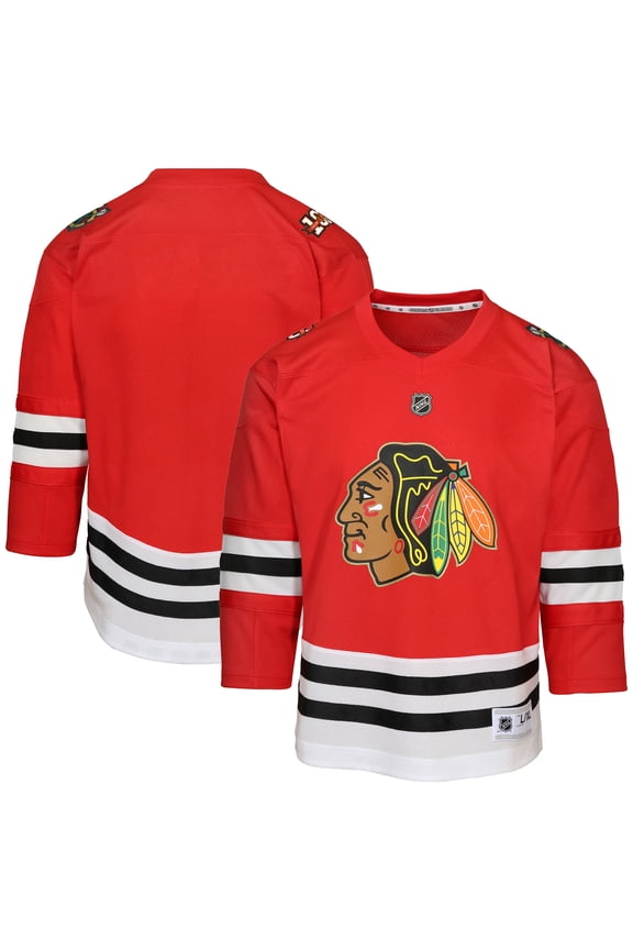 Preschool Red Chicago Blackhawks Centennial Replica Jersey