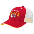 thumbnail image 1 of Youth Red Kansas City Chiefs Core Lockup Trucker Adjustable Hat, 1 of 3
