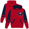 thumbnail image 1 of Preschool Red Washington Capitals Face Off Full-Zip Hoodie, 1 of 3
