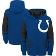 thumbnail image 1 of Preschool Royal Indianapolis Colts Stadium Color Block Full-Zip Hoodie, 1 of 3