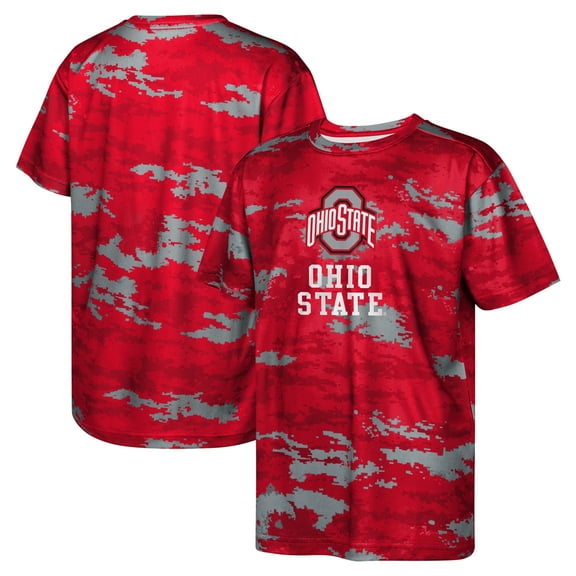 Preschool Scarlet Ohio State Buckeyes Scrimmage T-Shirt