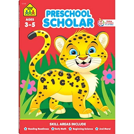 Pre-Owned School Zone Preschool Scholar Workbook (Paperback) 0887434959 9780887434952