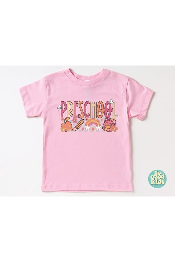 Preschool Shirt, Back To School Shirts, Hello Preschool Shirt, 1St Day Of School, First Day Of School Shirt, Preschool Toddler Shirt, New Born, Baby Shower Gift, New Parents Gift