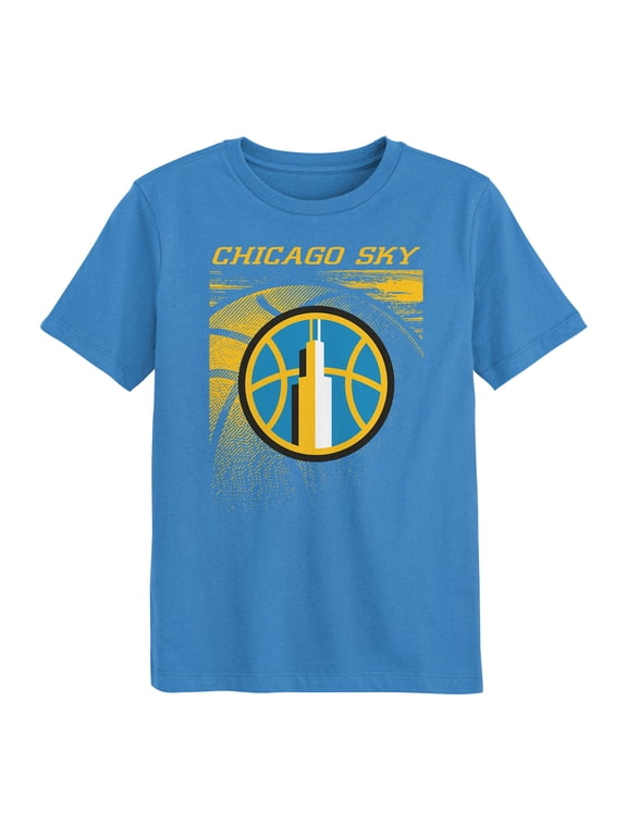 Preschool Sky Blue Chicago Sky Big Ball T-Shirt
