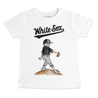 New York Yankees Tiny Turnip Youth Hot Bats Raglan 3/4 Sleeve T-Shirt -  White/Black