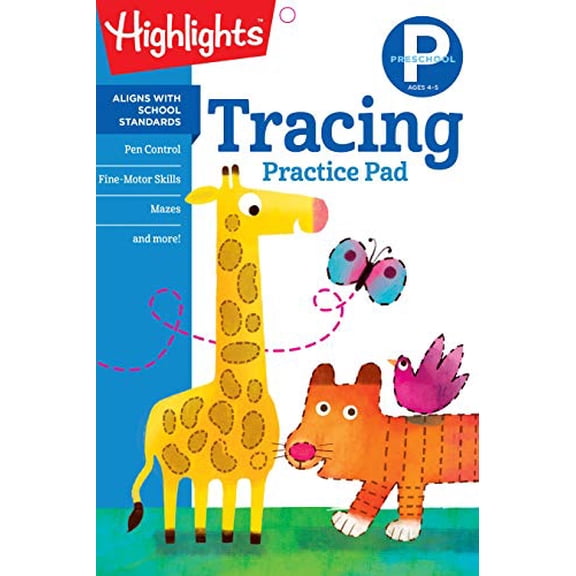 Pre-Owned Preschool Tracing (Highlights Learn on the Go Practice Pads) (HL A Learn on the Go Practice Pad) Paperback
