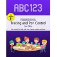 thumbnail image 1 of Preschool Tracing and Pen Control for Kids: Learn to Write, Pen Control, Line Drawing and Tracing, Ages 3-5 or +3, Alphabet Writing Practice (8.5x11) (Paperback), 1 of 1