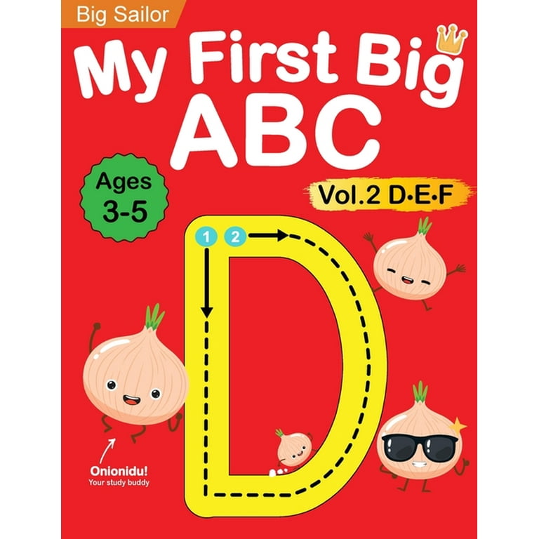 Preschool Workbook: My First Big ABC Book Vol.2: Preschool