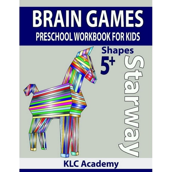Preschool Workbook for Kids: STARWAY BRAIN GAMES PRESCHOOL WORKBOOK FOR KIDS SHAPES (5+ Years) (Series #2) (Paperback)