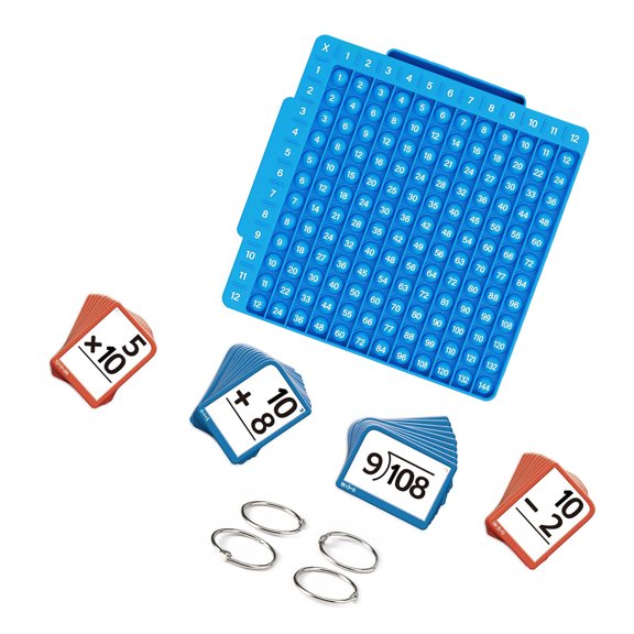 Preschooler Math Learning Flashcards Collaborative Game for Fine Motor Skills