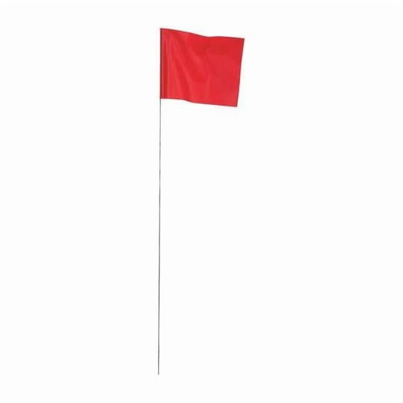 Marking Flag, PVC, Solid, 100 PK 4521R-200