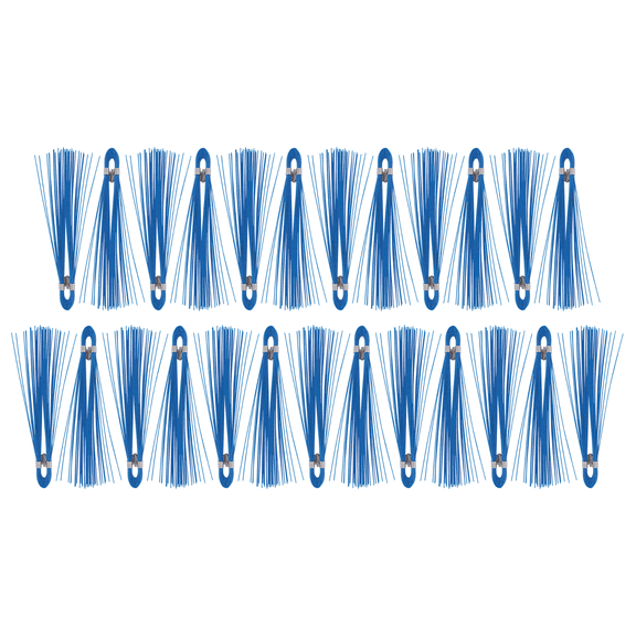 Presco Marking Whiskers: 1/2 in. x 6 in. (Blue) [25-pack]