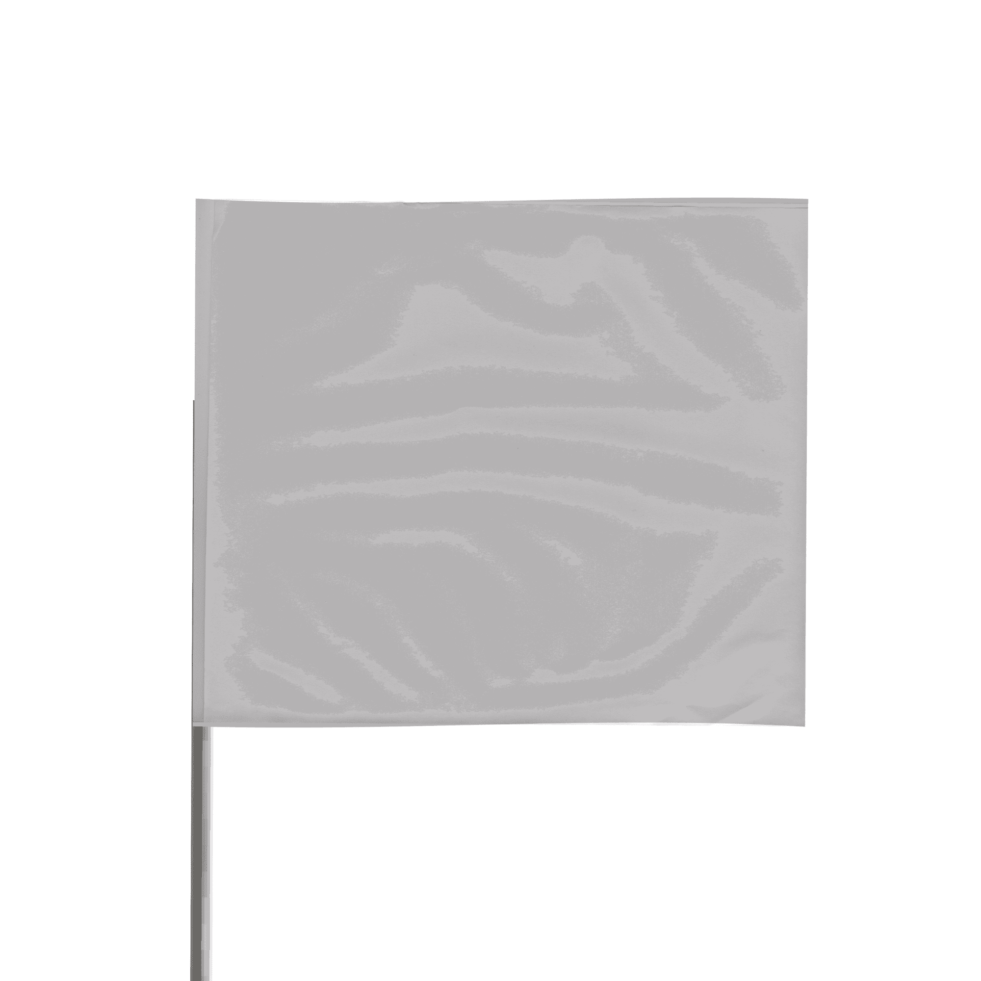 Presco Steel Wire Staff Marking Flags [2.5 in. x 3 in. Flag] 15 in