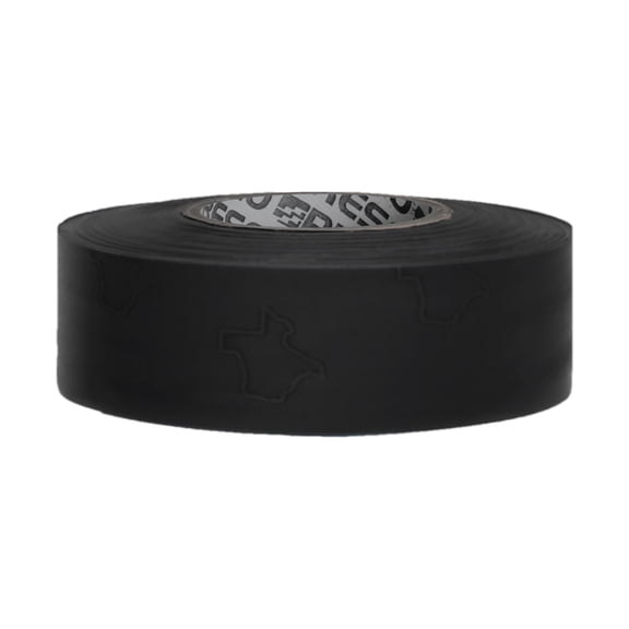 [NO ADHESIVE] Presco Texas Roll Flagging Tape [2 mils thick]: 1-3/16 in. x 300 ft. (Black)