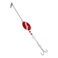 thumbnail image 1 of Prescott Spinner June Bug Strip-On Rig 8" Steel Lead 1-3/4" Blade- Red/White Swirl, 1 of 1