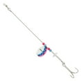thumbnail image 1 of Prescott Spinner Strip-On Rig 6" Leader 1-1/4" Prescott Blade 2/0 Hook - Pink Shadow, 1 of 1