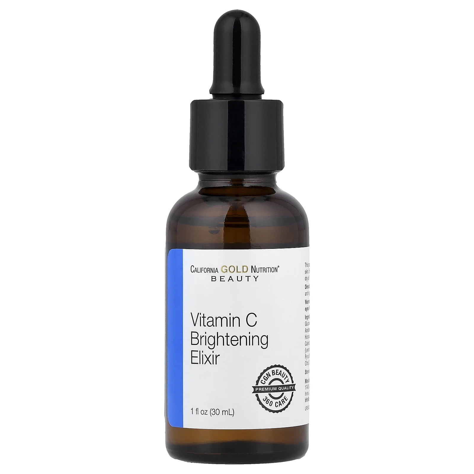 California Gold Nutrition Vitamin C Brightening Elixir