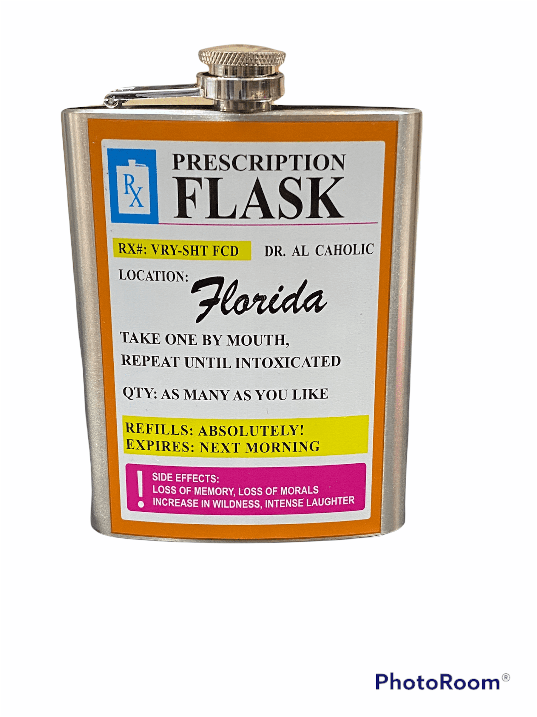 Prescription Flask - Walmart Business Supplies