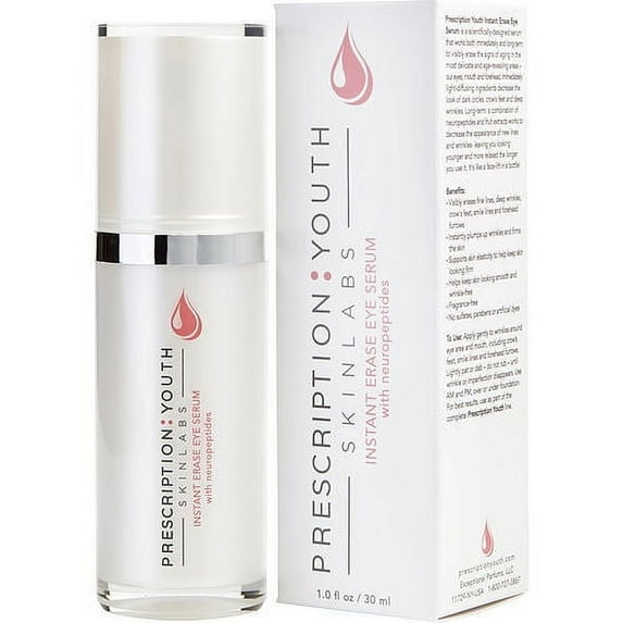 Prescription Youth By Prescription Youth Instant Erase Eye Serum With Neuropeptides 30ml /1oz