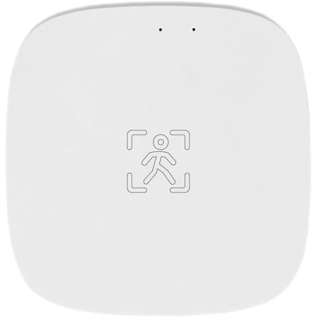 Presence Sensor, Smart Motion Sensor Zigbee 5.8 GHz Radar MmWave Movement Body Detection with Luminance/Distance Tuya Life Home Assistant