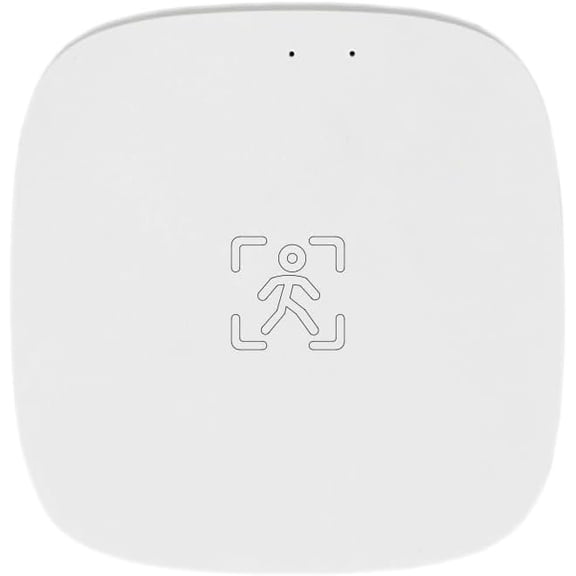 Presence Sensor, Smart Motion Sensor Zigbee 5.8 GHz Radar MmWave Movement Body Detection with Luminance/Distance Tuya Life Home Assistant