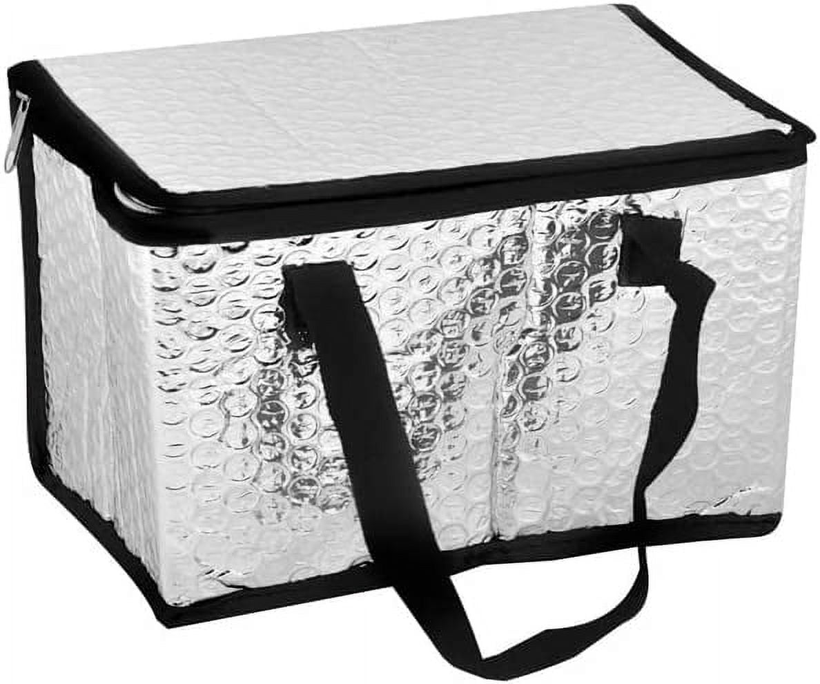 PresenceHHH Insulated Lunch Cooler Bag with Black Trim Portable Leak