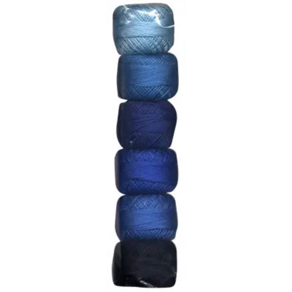Pearl Cotton Size 8 Thread Sampler Pack Sashiko Antique