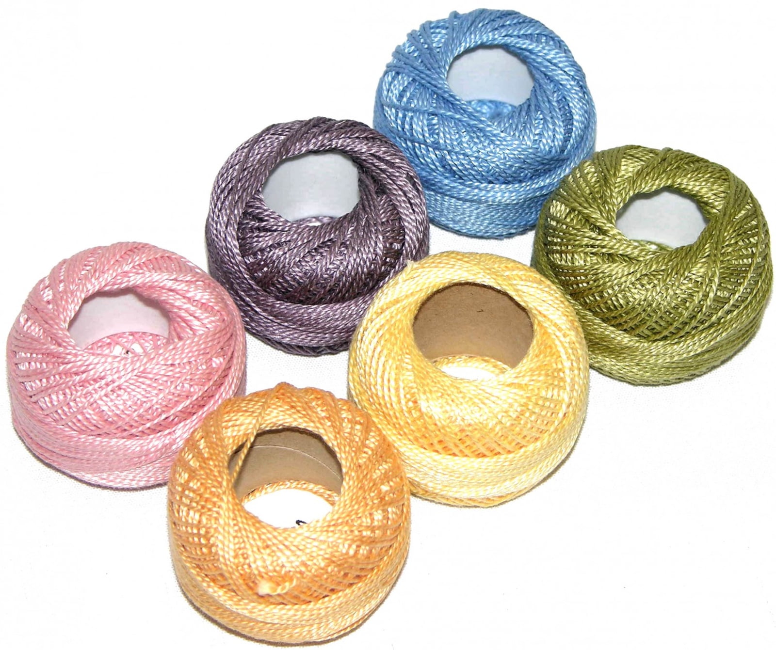 Presencia Pearl Cotton Size 5 Thread Sampler Pack Monet