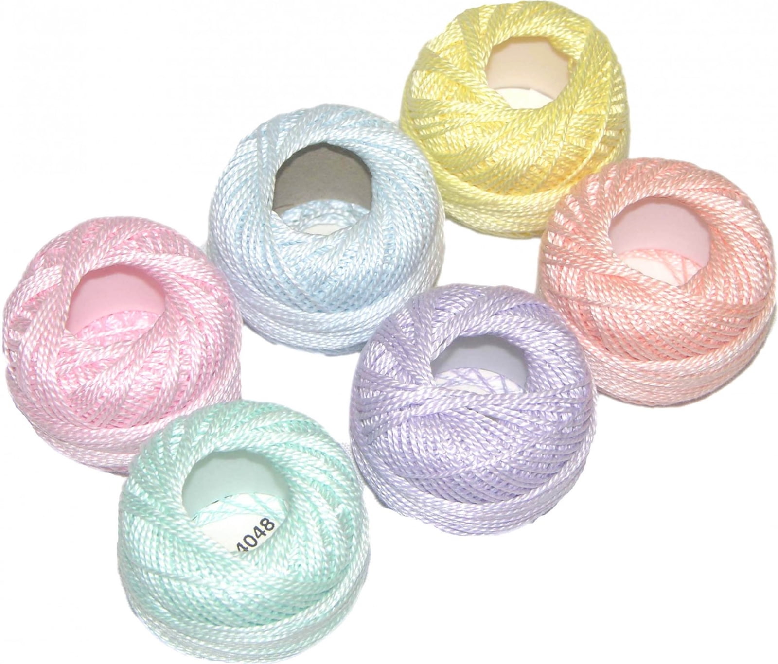 Presencia Pearl Cotton Size 5 Thread Sampler Pack Pastel