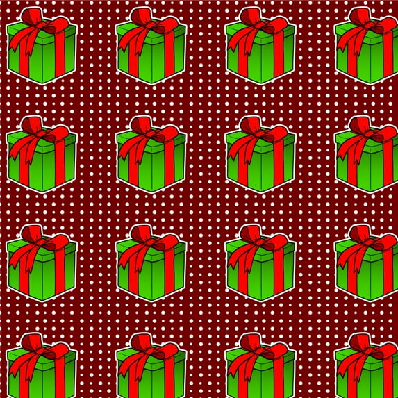 Present Gift Christmas Holiday Premium Roll Gift Wrap Wrapping Paper