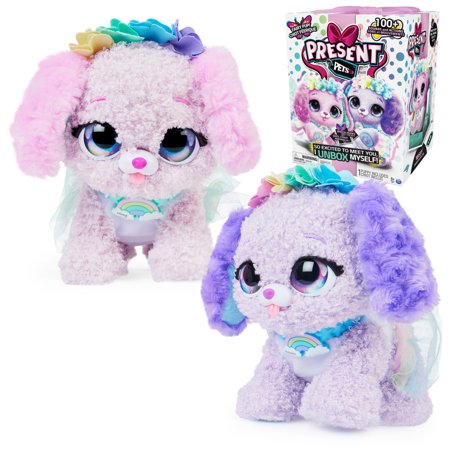 Present Pets, Fairy Puppy Interactive Plush Toy (Styles May Vary)