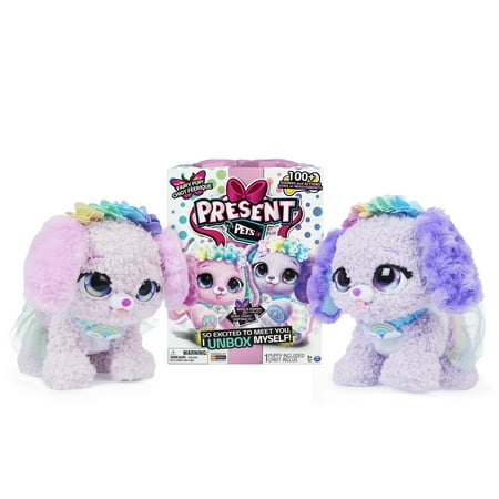 Present Pets, Fairy Puppy Interactive Plush Toy (Styles May Vary)