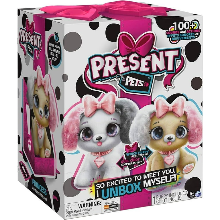 Spin Master Games Present Pets Fancy Plush Pet Toy Sings for Kids Ages 3 Up