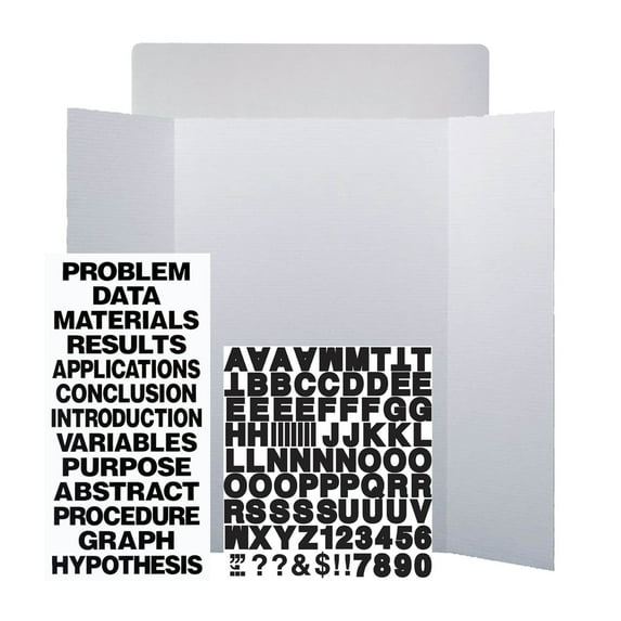 Presentation 36 X 48 Classroom Project Board Kit Retail Pack Of 24