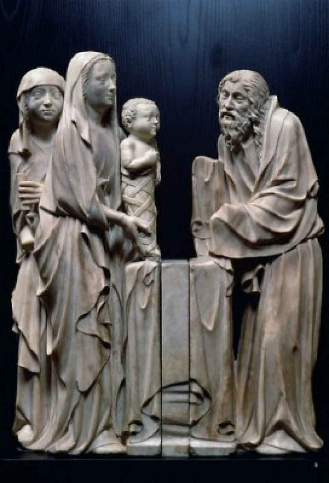 Presentation At The Temple Artist Unknown Marble Canvas Art - (24 x 36)