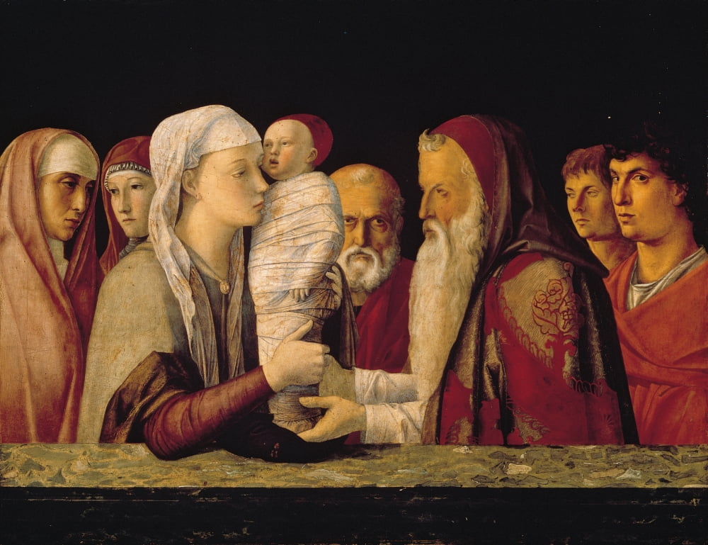 Presentation At The Temple Canvas Art - (24 x 18)