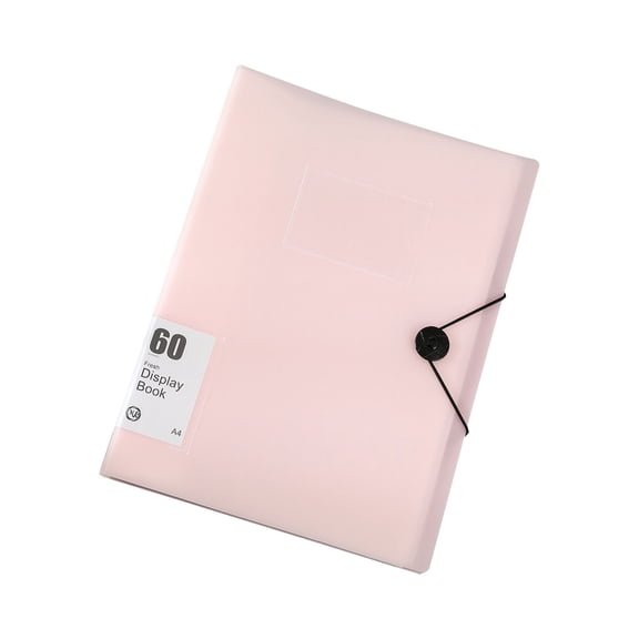Presentation Binder, Displays 30 Pages, 9x12 Portfolio Binder with Plastic Sleeves, Storage and Organizer for Documents, Photos, Projects, Recipes