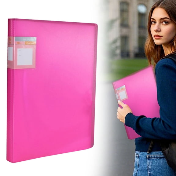 Presentation Book, 5Pc 40-Page A3 Multi-Page Folder for Display and Storage, By TINGXIN