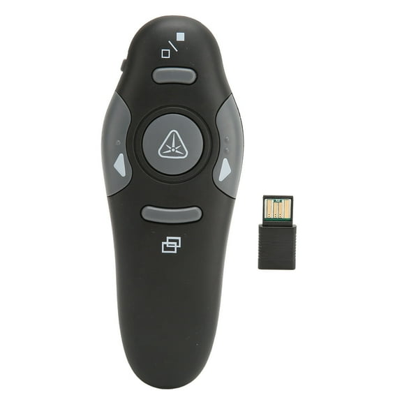 Presentation Clicker, 15m Remote Control Handheld Presenter Comfortable Grip For Office