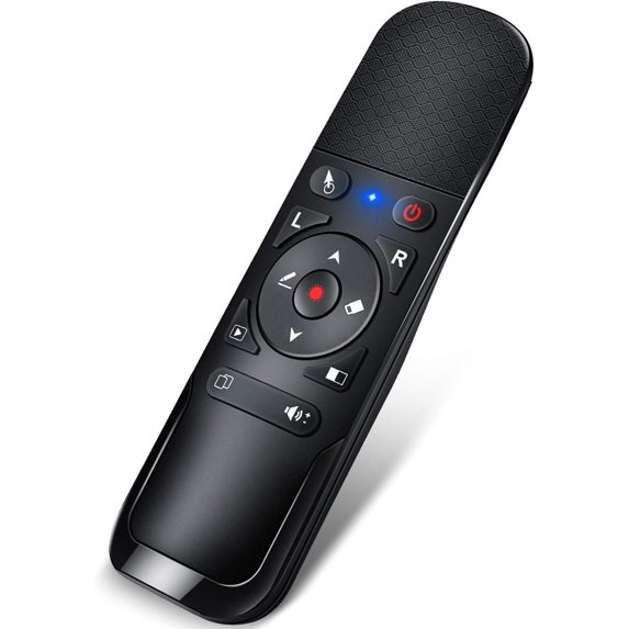 Presentation Clicker Air Mouse Function Wireless Presenter USB Powerpoint Clicker, RF 2.4 GHz Presentation Remote Control Clicker for powerpoint presentations Support Mac, Laptop, Computer 11